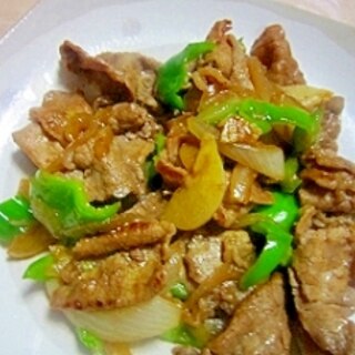 豚肉のピーマン炒め